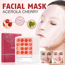 Acerola Cherry Facial Mask Lighten Acne Mark Relieve Dryness Roughness Skin Moisturizing Whitening Oil Control Face Mask
Acerola Cherry Facial Mask Lighten Acne Mark Relieve Dryness Roughness Skin Moisturizing Whitening Oil Control Face Mask