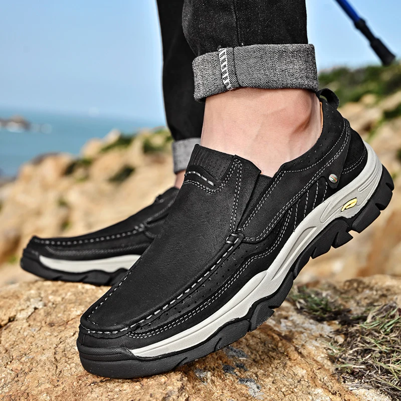 genuine Leather Shoes Men Loafers cow Leather Men Shoes Fashion Male Boat slip on Casual Shoes Man Footwear Men Shoes moccasins
genuine Leather Shoes Men Loafers cow Leather Men Shoes Fashion Male Boat slip on Casual Shoes Man Footwear Men Shoes moccasins