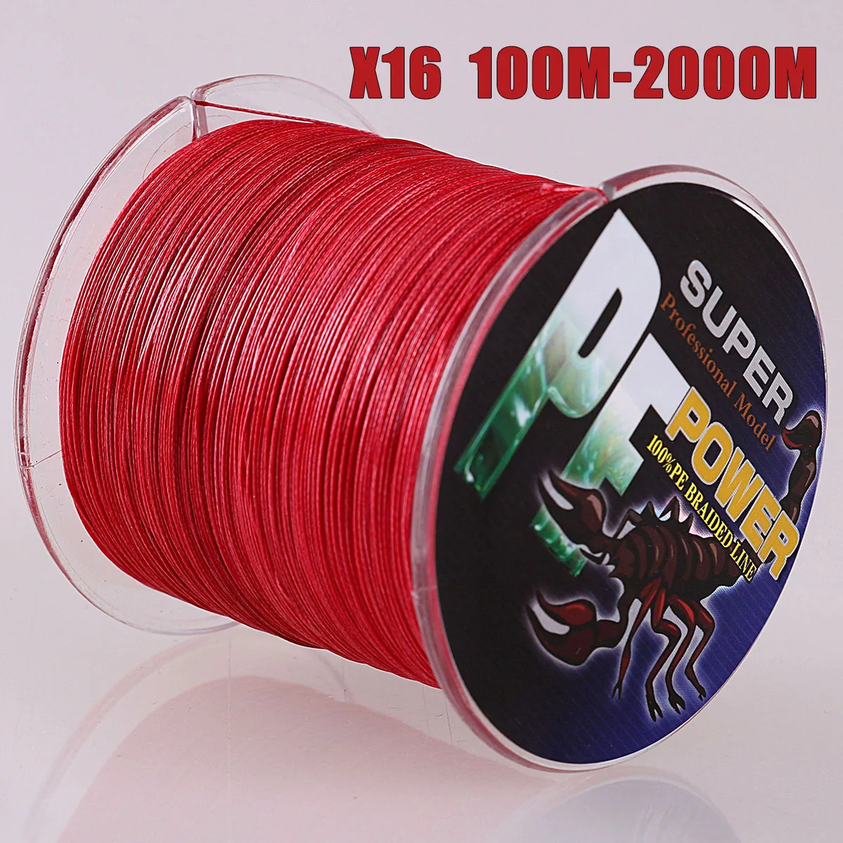DORISEA 16 Strands 100M - 2000M Hollow Core Extreme Braid Fishing Line 20LBs-500LBs Assist Line Red
DORISEA 16 Strands 100M - 2000M Hollow Core Extreme Braid Fishing Line 20LBs-500LBs Assist Line Red