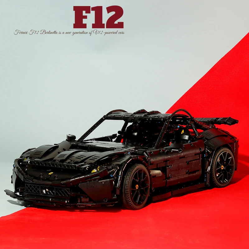 New High-Tech 91102 3097Pcs Creative Moc F12 Super Sport Black Racing Car Model RSR Bricks Building Blocks Toys Children Gifts
New High-Tech 91102 3097Pcs Creative Moc F12 Super Sport Black Racing Car Model RSR Bricks Building Blocks Toys Children Gifts