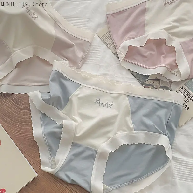 Women's Underwear Panty Sexy Lace Panties Woman Seamless Comfort Briefs Med Waist Solid Color Underpants Female Lingerie
Women's Underwear Panty Sexy Lace Panties Woman Seamless Comfort Briefs Med Waist Solid Color Underpants Female Lingerie