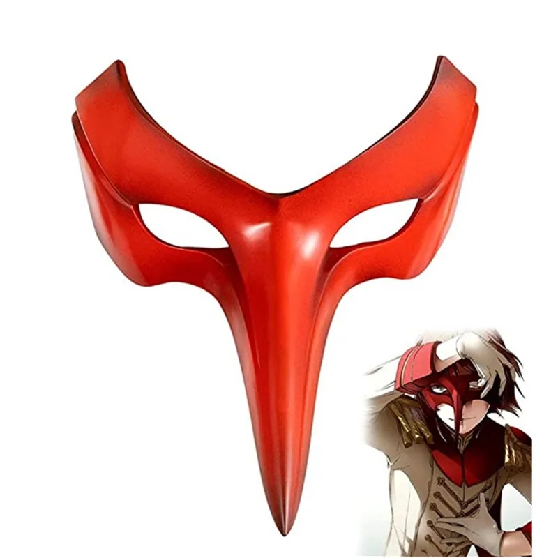 Persona 5 P5 Goro Akechi Mask Cosplay High Quality Anime Game Hero Resin Mask Halloween Cosplay Props
Persona 5 P5 Goro Akechi Mask Cosplay High Quality Anime Game Hero Resin Mask Halloween Cosplay Props
