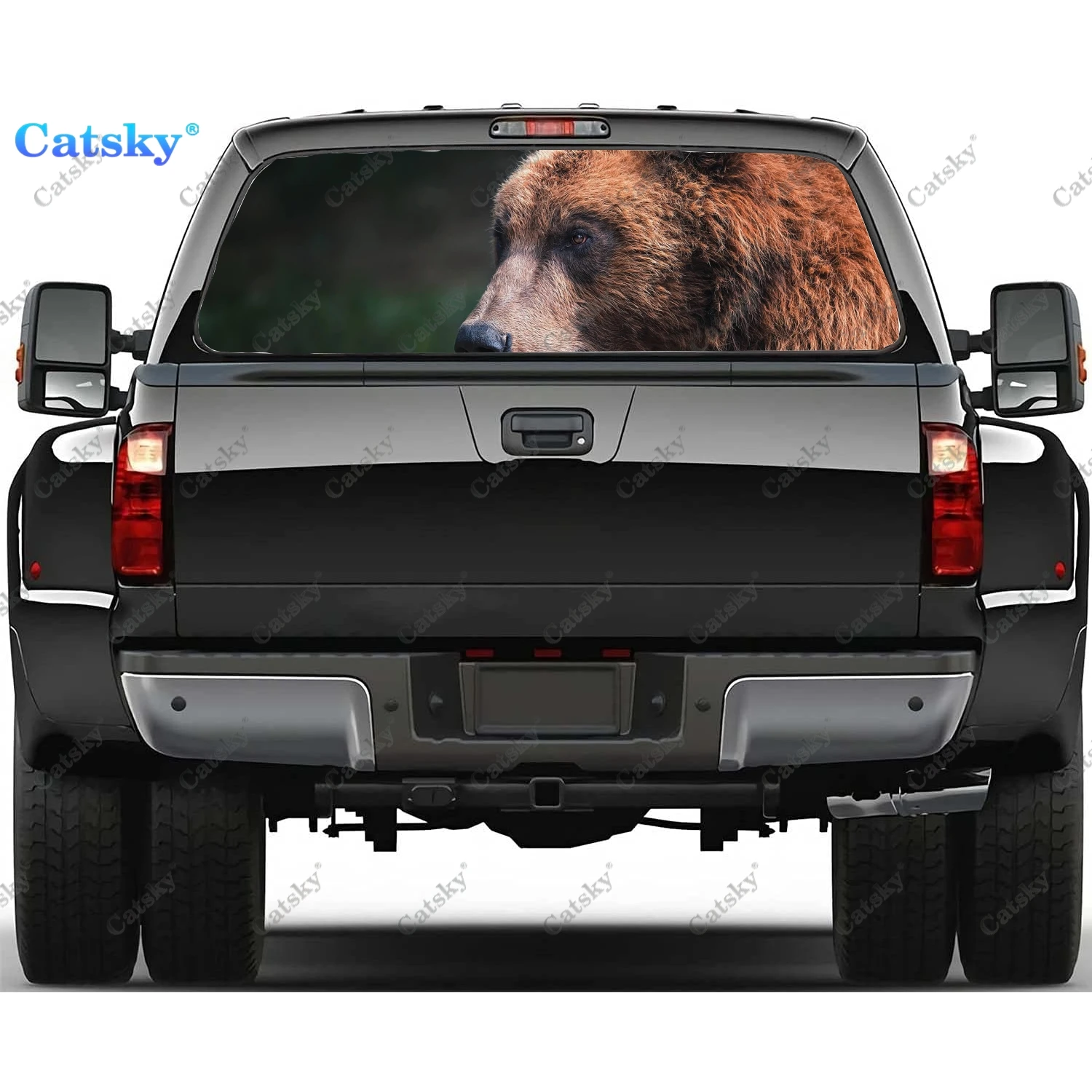 Animals Wildlife Bears Rear Window Decals for Truck,Pickup Window Decal,Rear Window Tint Graphic Perforated Vinyl Truck Sticker
Animals Wildlife Bears Rear Window Decals for Truck,Pickup Window Decal,Rear Window Tint Graphic Perforated Vinyl Truck Sticker