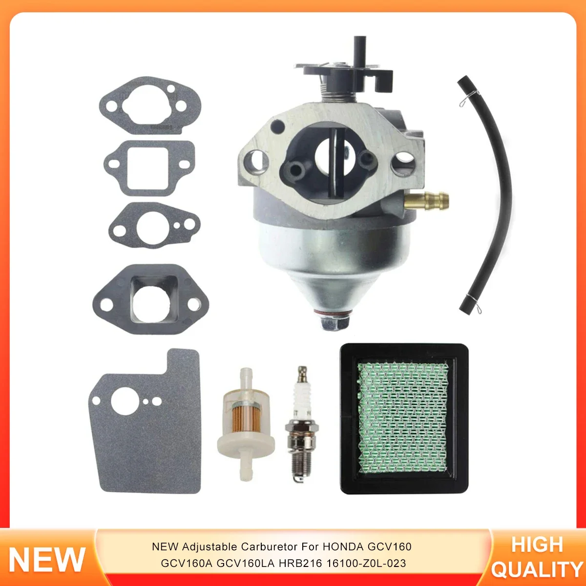 Новый Регулируемый карбюратор для HONDA GCV160 GCV160A GCV160LA HRB216 16100-Z0L-023
Новый Регулируемый карбюратор для HONDA GCV160 GCV160A GCV160LA HRB216 16100-Z0L-023