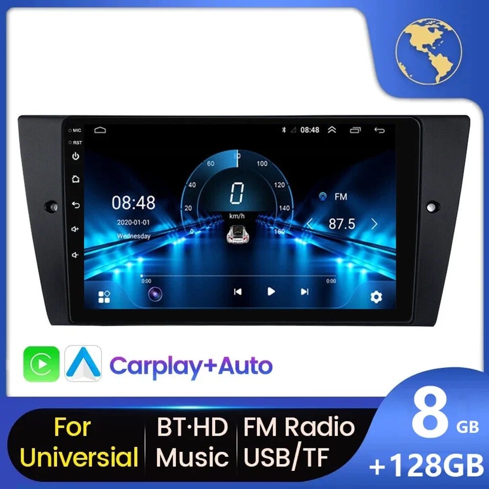 Автомагнитола для BMW, стерео-система на Android, с видеоплеером, без DVD, 4 Гб ОЗУ, 64 Гб ПЗУ, с GPS, для BMW 3-Series, E90, E91, E92, E93, типоразмер 2 din
Автомагнитола для BMW, стерео-система на Android, с видеоплеером, без DVD, 4 Гб ОЗУ, 64 Гб ПЗУ, с GPS, для BMW 3-Series, E90, E91, E92, E93, типоразмер 2 din