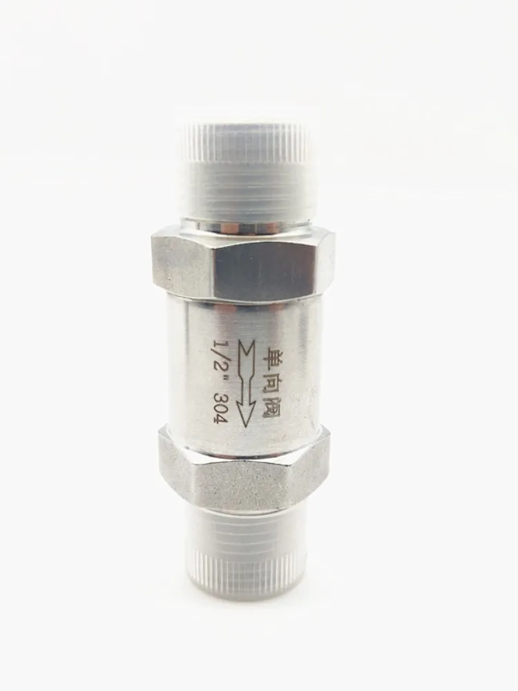1/8" 1/4" 1/2" BSP Male To Male One Way Check Valve Non-return Inline 304 Stainless Steel
1/8" 1/4" 1/2" BSP Male To Male One Way Check Valve Non-return Inline 304 Stainless Steel