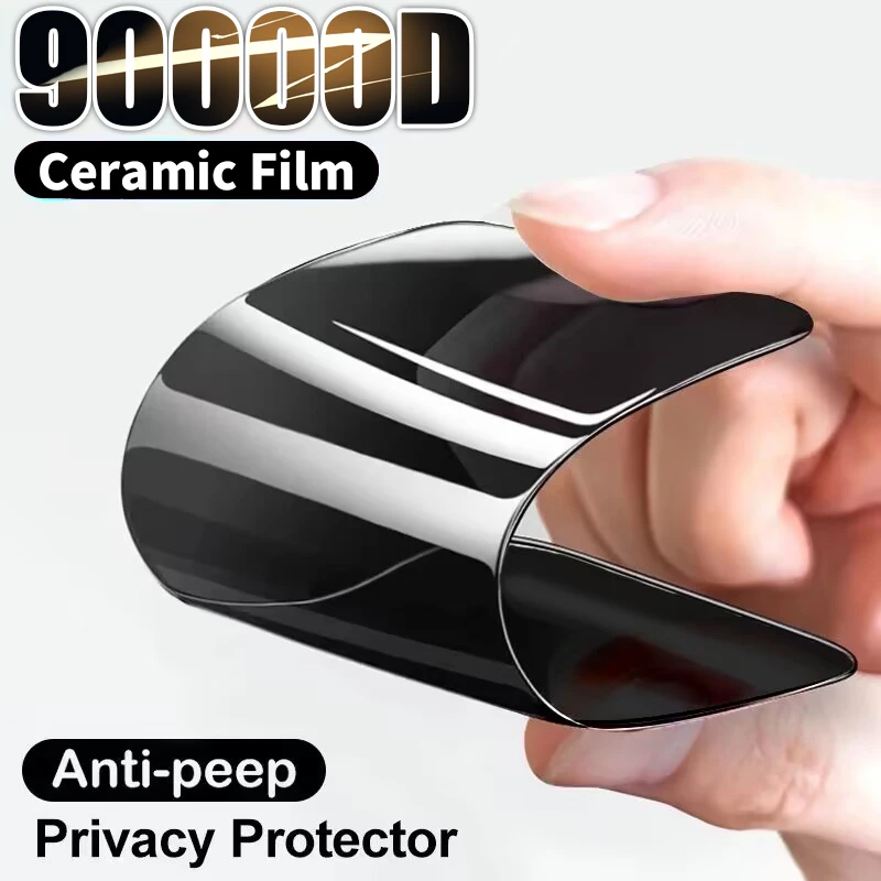 

Anti-Spy Privacy Screen Protectors For Xiaomi Redmi Note 13 12 13C 13R 12C 11 10 Pro K70E Poco F5 X5 X4 F4 C65 Ceramic Soft Film