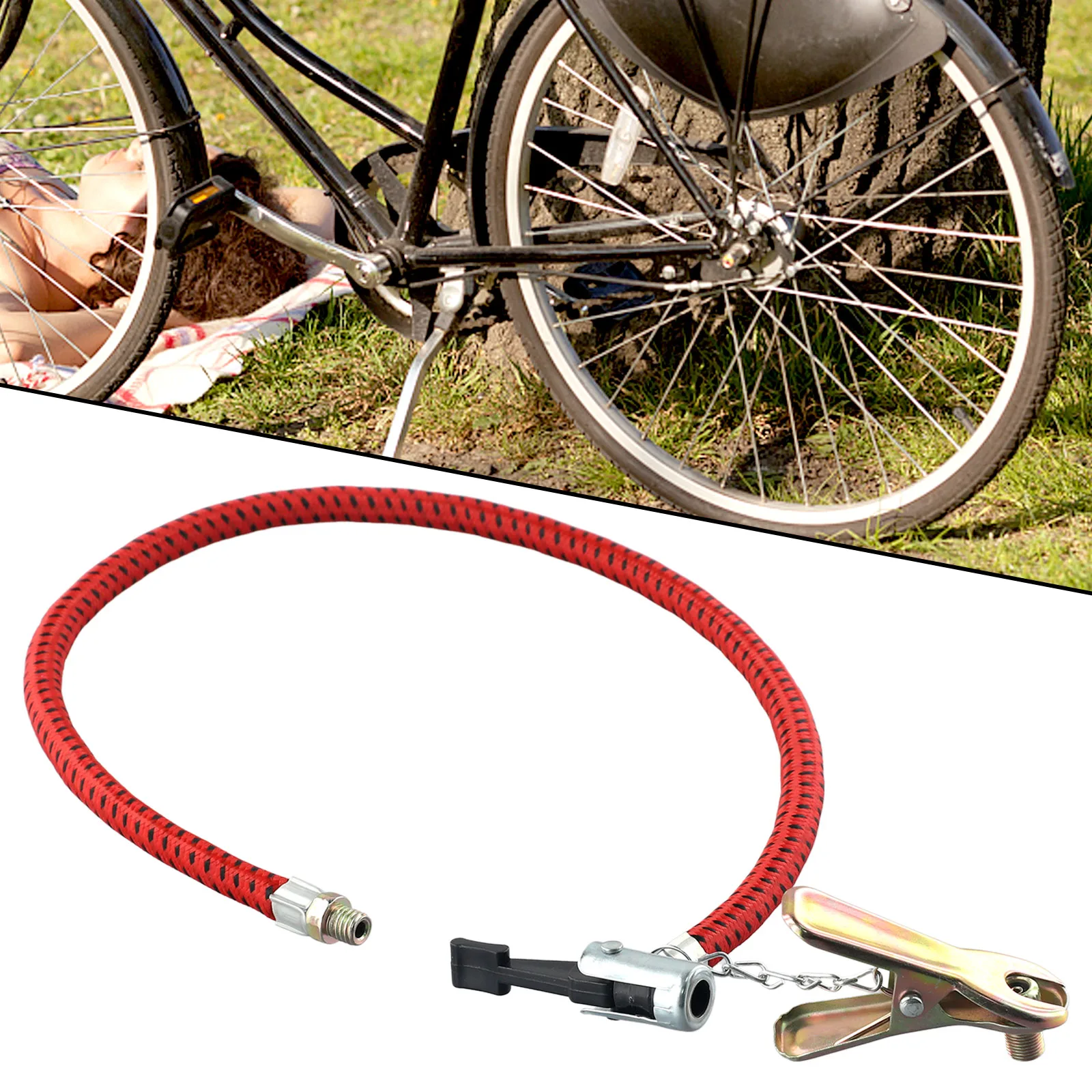 Convenient Replacement Hose Tube For-Schrader Valve Tire Inflator UK Nozzle Bike Inflator Hose 60cm Car Tyre Bike Accessories
Convenient Replacement Hose Tube For-Schrader Valve Tire Inflator UK Nozzle Bike Inflator Hose 60cm Car Tyre Bike Accessories