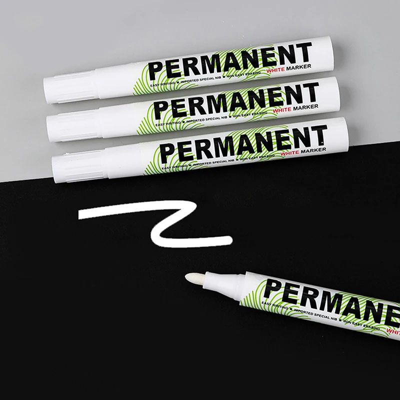 1PC White Marker Pen Oily Waterproof White Gel Pen DIY Graffiti Sketching Marker Stationery Writing School Office Supplies
1PC White Marker Pen Oily Waterproof White Gel Pen DIY Graffiti Sketching Marker Stationery Writing School Office Supplies