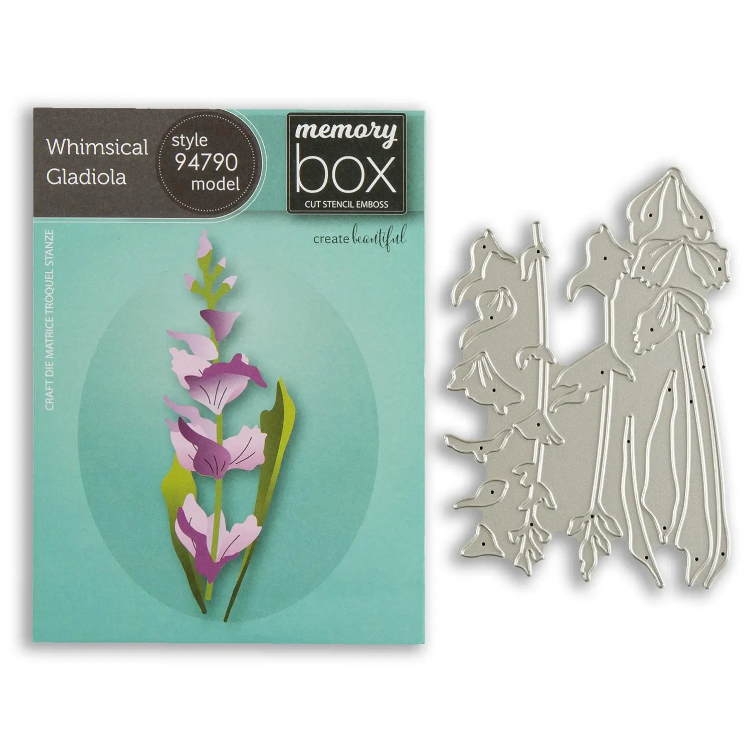 Gladiolus Flower Metal Cutting Dies For DIY Making Card Scrapbook Embossed Paper Album Craft Supplies Template Decoration
Gladiolus Flower Metal Cutting Dies For DIY Making Card Scrapbook Embossed Paper Album Craft Supplies Template Decoration