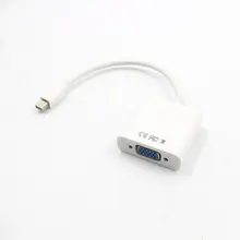 Mini DP Display Port To VGA Adapter Cable Line For Macbook Air Pro iMac Mac Mini DP To VGA Cable Adapter 1080P
Mini DP Display Port To VGA Adapter Cable Line For Macbook Air Pro iMac Mac Mini DP To VGA Cable Adapter 1080P
