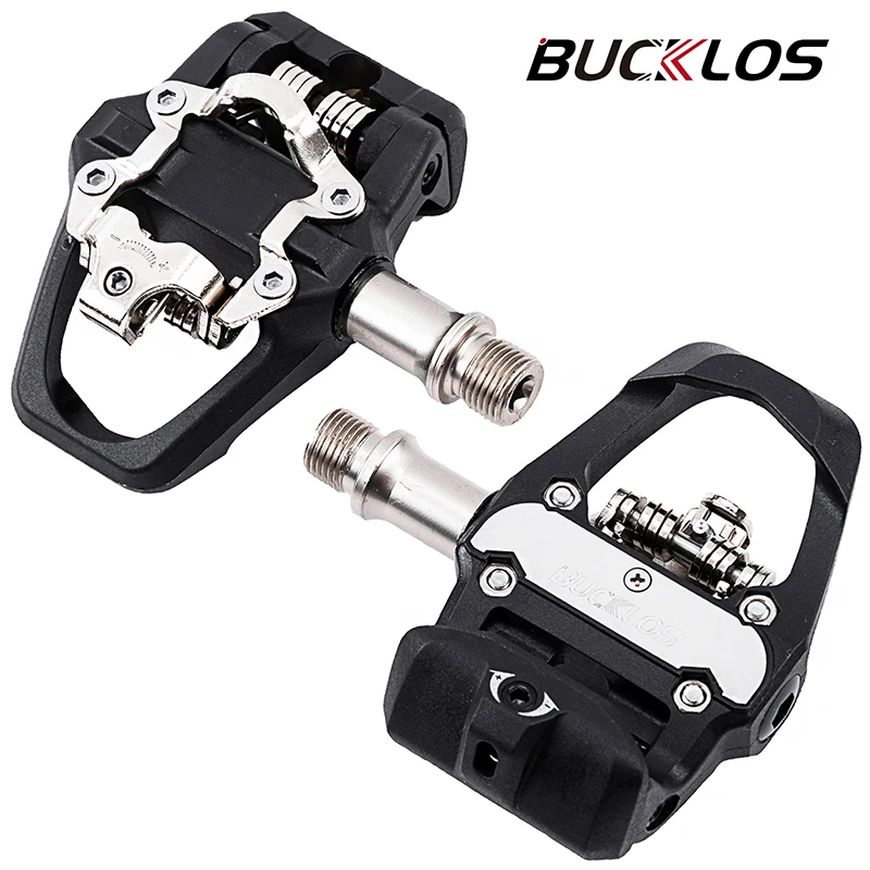 BUCKLOS MTB Cleat Pedals SPD LOOK DELTA Mountain Road Bike Dual Pedals Selflock Bicycle Pedals for Shimano Peloton Cycling Part
BUCKLOS MTB Cleat Pedals SPD LOOK DELTA Mountain Road Bike Dual Pedals Selflock Bicycle Pedals for Shimano Peloton Cycling Part