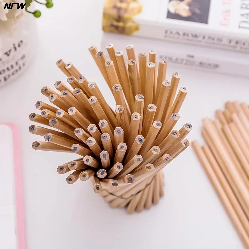 50PCS Natural Wood Pencil Hexagon Non-toxic Standard Pencil HB Drawing Pencil Student Writing Stationery Gift Wholesale
50PCS Natural Wood Pencil Hexagon Non-toxic Standard Pencil HB Drawing Pencil Student Writing Stationery Gift Wholesale
