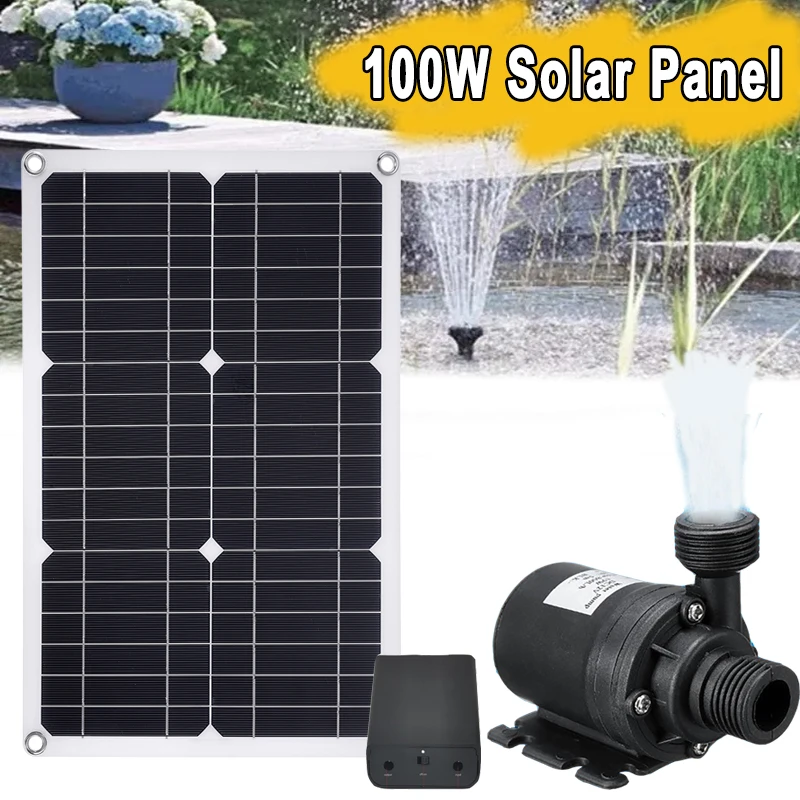 800L/H Aquarium Tank Pump 5m Fountain Water Height Solar Power Water Pump Brushless Motor Energy-saving with Power Storage Box
800L/H Aquarium Tank Pump 5m Fountain Water Height Solar Power Water Pump Brushless Motor Energy-saving with Power Storage Box