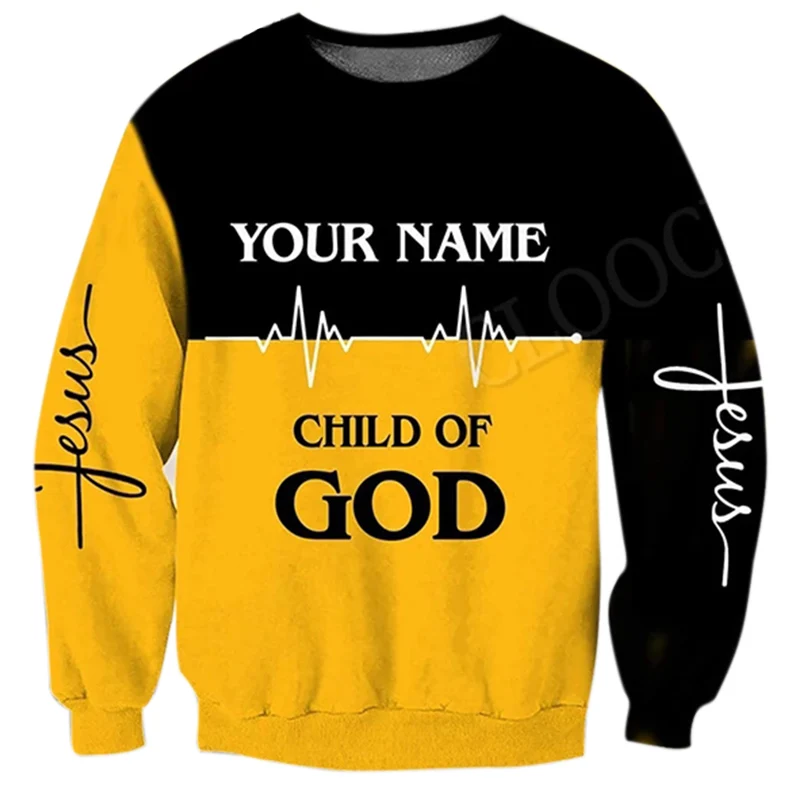 CLOOCL Christian Jesus Catholic DIY Customize Name 3D Print Men Women Sweatshirt Hip Hop Streetwear Outerwear Crewneck Tops
CLOOCL Christian Jesus Catholic DIY Customize Name 3D Print Men Women Sweatshirt Hip Hop Streetwear Outerwear Crewneck Tops