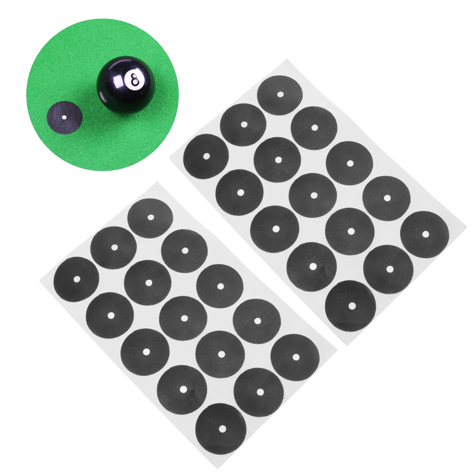 2 Sheets Table Tennis Mark Dot Billiard Table Making Point Black Dot Sticker Snooker Black Spots
2 Sheets Table Tennis Mark Dot Billiard Table Making Point Black Dot Sticker Snooker Black Spots