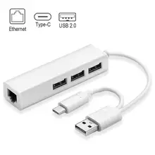 USB Hub Driver Free Data Transfer Portable USB Type-C to RJ45 Ethernet Network Hub Adapter for Computer
USB Hub Driver Free Data Transfer Portable USB Type-C to RJ45 Ethernet Network Hub Adapter for Computer