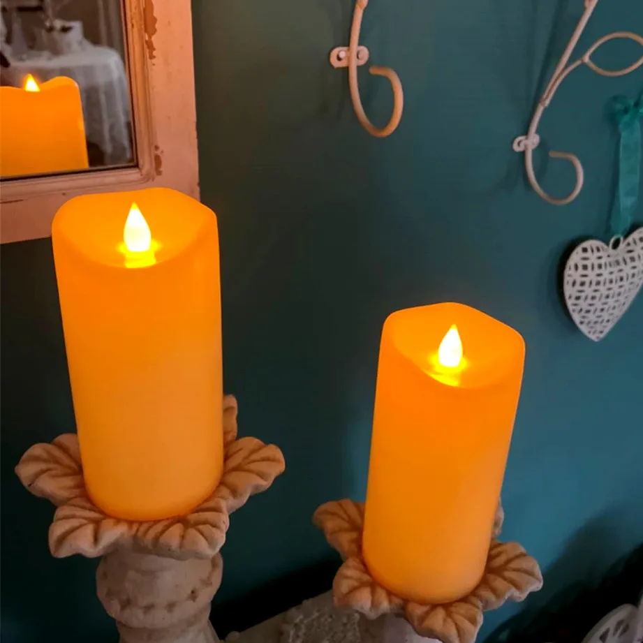 LED Battery Portable Candle Lamp Swinging Flameless Simulation Candle Festival Birthday Party Wedding Decoration Light Fixture
LED Battery Portable Candle Lamp Swinging Flameless Simulation Candle Festival Birthday Party Wedding Decoration Light Fixture