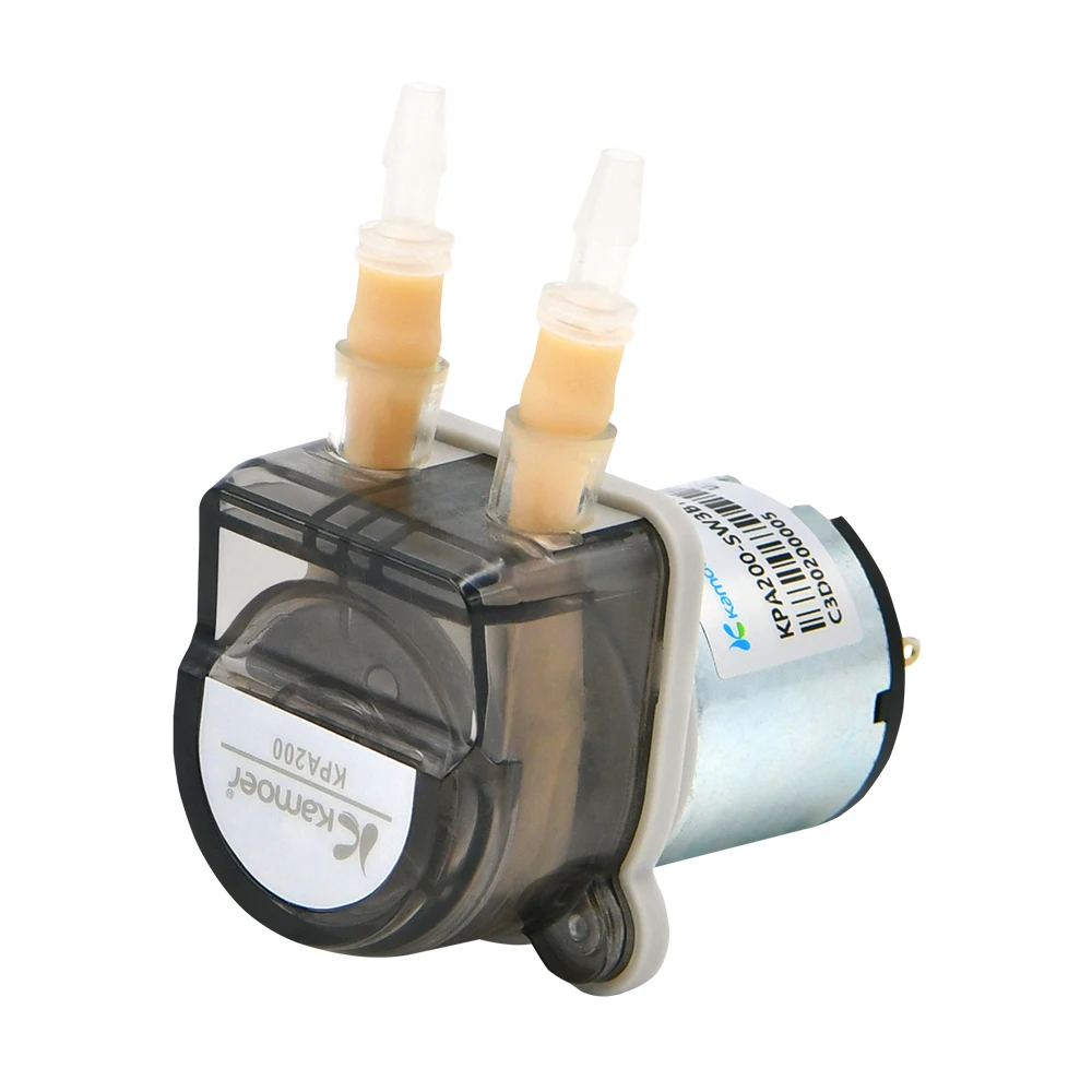 Kamoer KPA200 140-220ml/min 12V 24V Brush Brushless 3 Rollers New Style Peristaltic Pump
Kamoer KPA200 140-220ml/min 12V 24V Brush Brushless 3 Rollers New Style Peristaltic Pump