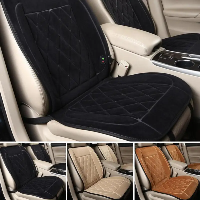 Car Heated Seat Cover 12V Diamond Fleece Winter Car Driver Heated Seat Household Cushion Breathable Pad For Car Seat Protector
Car Heated Seat Cover 12V Diamond Fleece Winter Car Driver Heated Seat Household Cushion Breathable Pad For Car Seat Protector