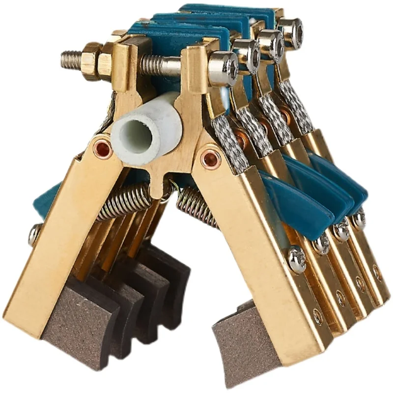 2/4-channel Herringbone All-copper Carbon Brush Holder Fixed Brush Holder Conductive Slip Ring V-shaped Bracket Assembly
2/4-channel Herringbone All-copper Carbon Brush Holder Fixed Brush Holder Conductive Slip Ring V-shaped Bracket Assembly
