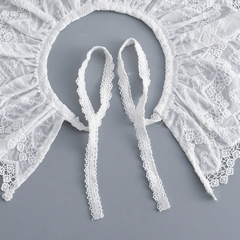 Женский многоуровневый шарф с искусственным воротником и вышивкой, кружевной вырез, шнуровка, лента, шаль
Женский многоуровневый шарф с искусственным воротником и вышивкой, кружевной вырез, шнуровка, лента, шаль