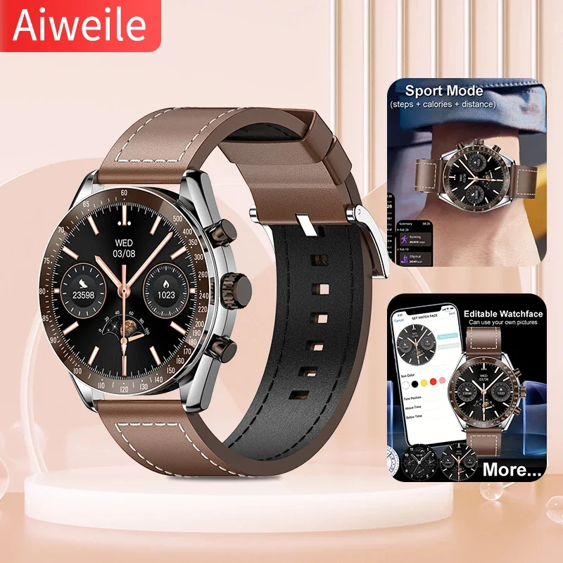 

Aiweile AW32 Men Women Smart Watch For Android IPhone IOS, Sports Modes, Wireless Bluetooth Call, New Fashion Gift For Friends