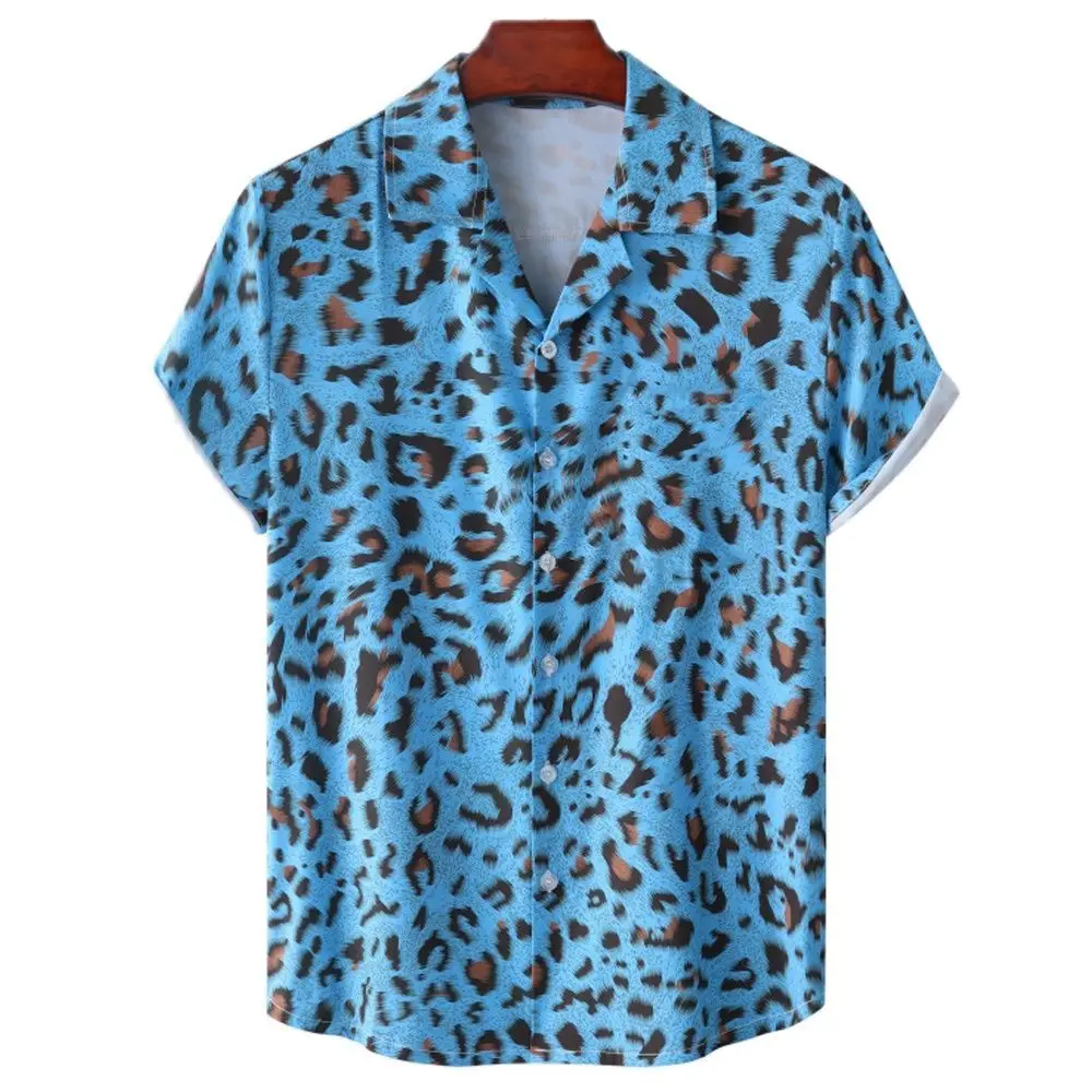 Men's Hawaiian Shirts 3D Leopard Print Vintage Luxury Short Sleeve Lapel Top Oversized Fashion Casual Harajuku Male Clothing 4XL
Men's Hawaiian Shirts 3D Leopard Print Vintage Luxury Short Sleeve Lapel Top Oversized Fashion Casual Harajuku Male Clothing 4XL