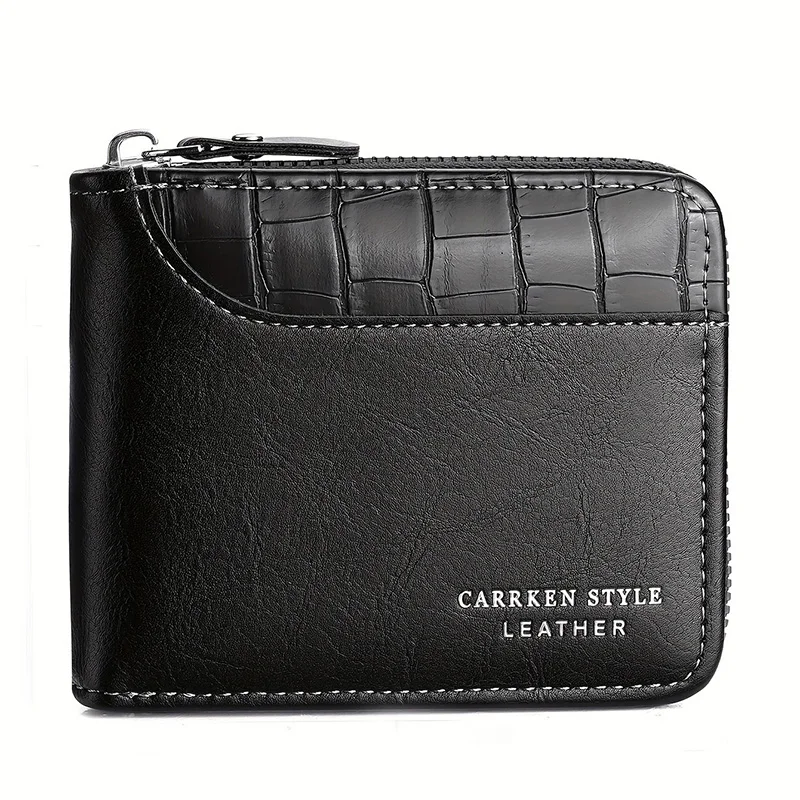 Leather Men’s Wallet Luxury Men's Purse Male Zipper Card Holders with Coin Pocket RFID Wallets Gifts for Men Money Bag 12 Mallzona S5251843dc7ab4f64a8616add6d88c593N Leather Men’s Wallet Luxury Men's Purse Male Zipper Card Holders with Coin Pocket RFID Wallets Gifts for Men Money Bag Mallzona