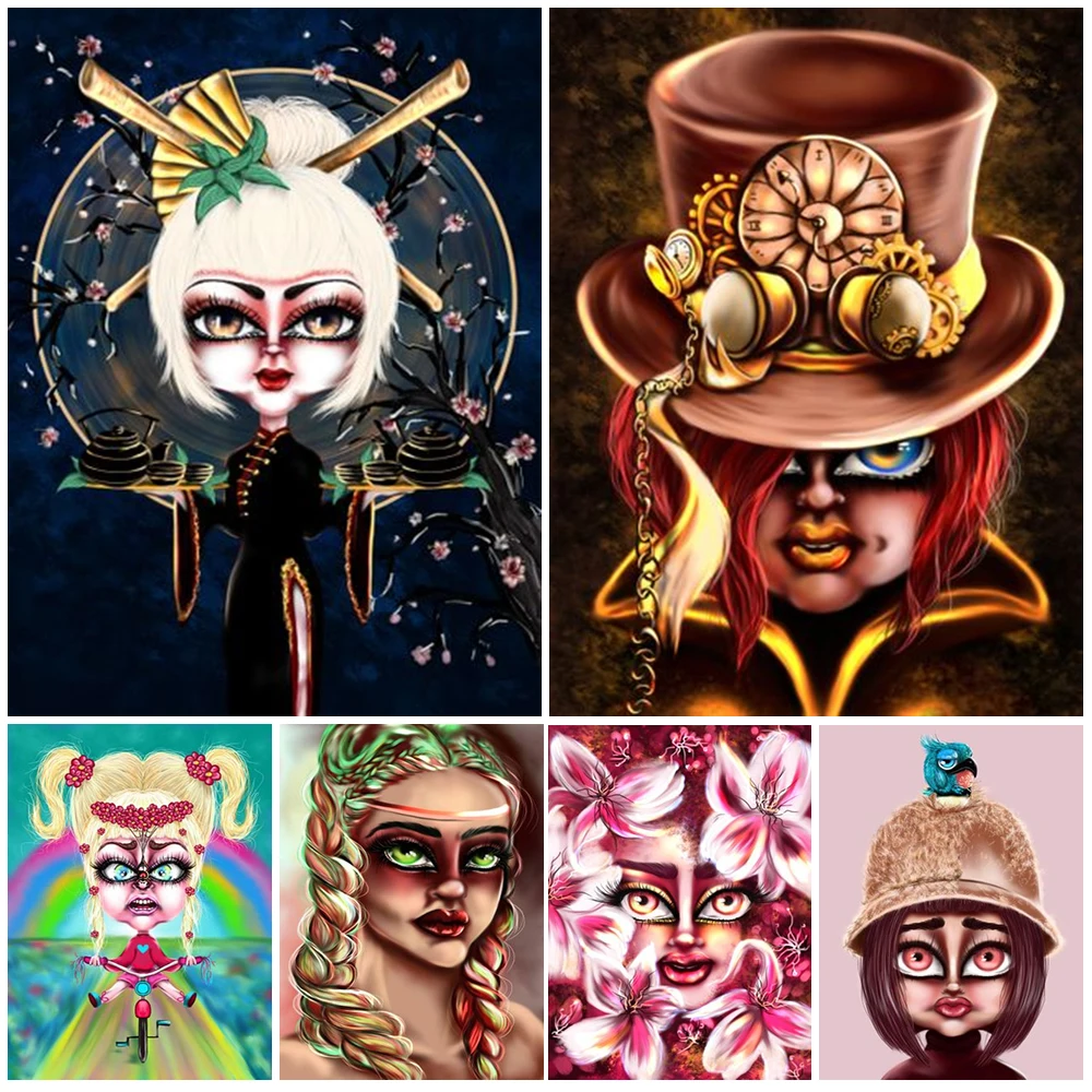Quirky Characters Braided Warrior Punk Girl Nordic Poster Wall Pictures For Living Room Wall Art Canvas Painting Decor Unframed
Quirky Characters Braided Warrior Punk Girl Nordic Poster Wall Pictures For Living Room Wall Art Canvas Painting Decor Unframed