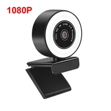 1080P Mini HD Webcam HD Fill Light Web USB Camera LED Light Camera Auto Focus With Microphone Widescreen Video 
1080P Mini HD Webcam HD Fill Light Web USB Camera LED Light Camera Auto Focus With Microphone Widescreen Video