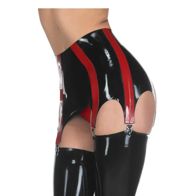 

Latex Garter Gummi Rubber Suspender Clubwear Sexy Width Trims Hot Customize 0.4mm (only include garters)