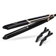 2 in 1 Mini Flat Iron Far-infrared Hair Straightener Curler Professional Tourmaline Ceramic Straightening Curling Iron Dual Use
2 in 1 Mini Flat Iron Far-infrared Hair Straightener Curler Professional Tourmaline Ceramic Straightening Curling Iron Dual Use