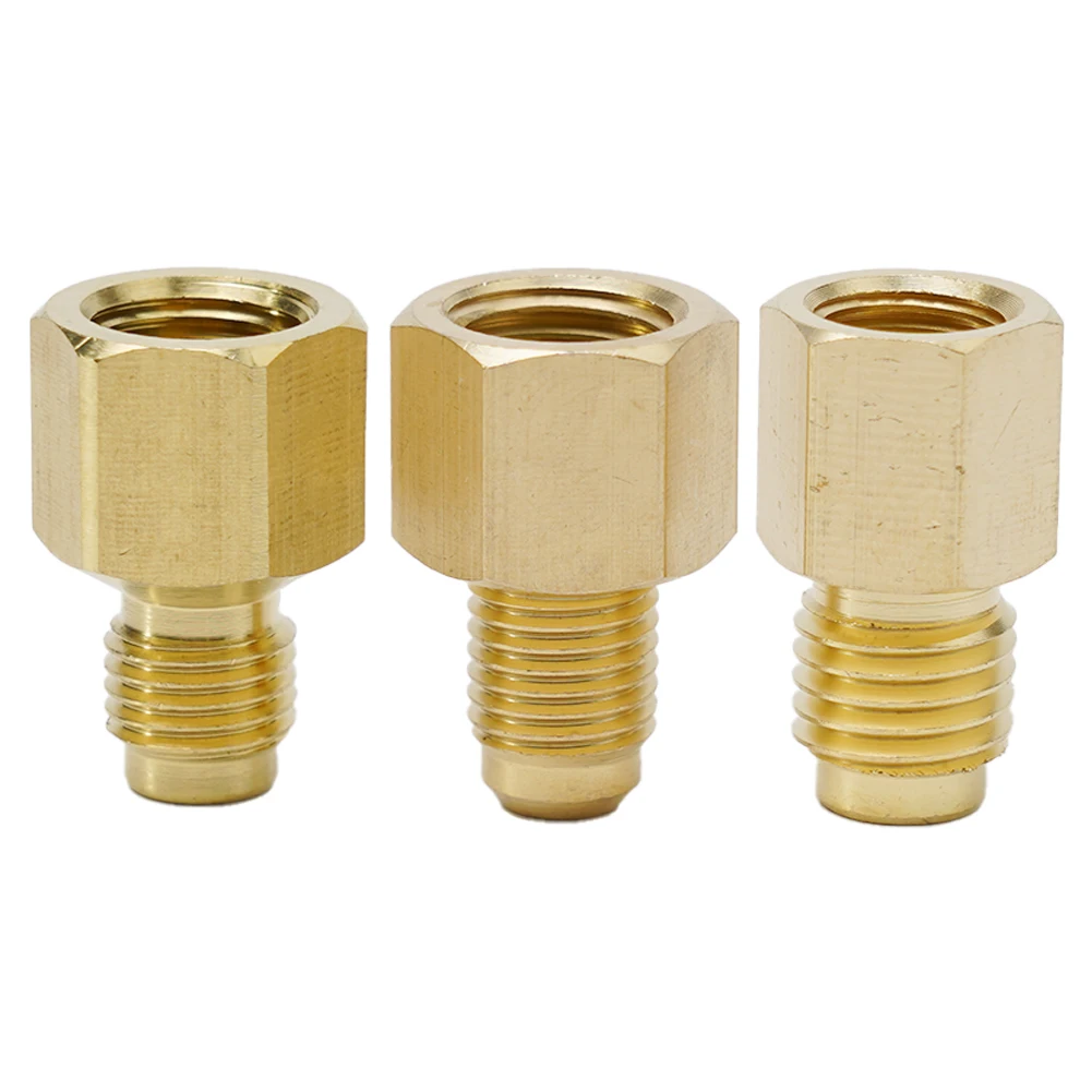 Brand New Adapter Vacuum Pump Brass 1/4 3/8 In Hvac Pump R12 Straight System Vacuum For R134a R410a Refrigeration
Brand New Adapter Vacuum Pump Brass 1/4 3/8 In Hvac Pump R12 Straight System Vacuum For R134a R410a Refrigeration