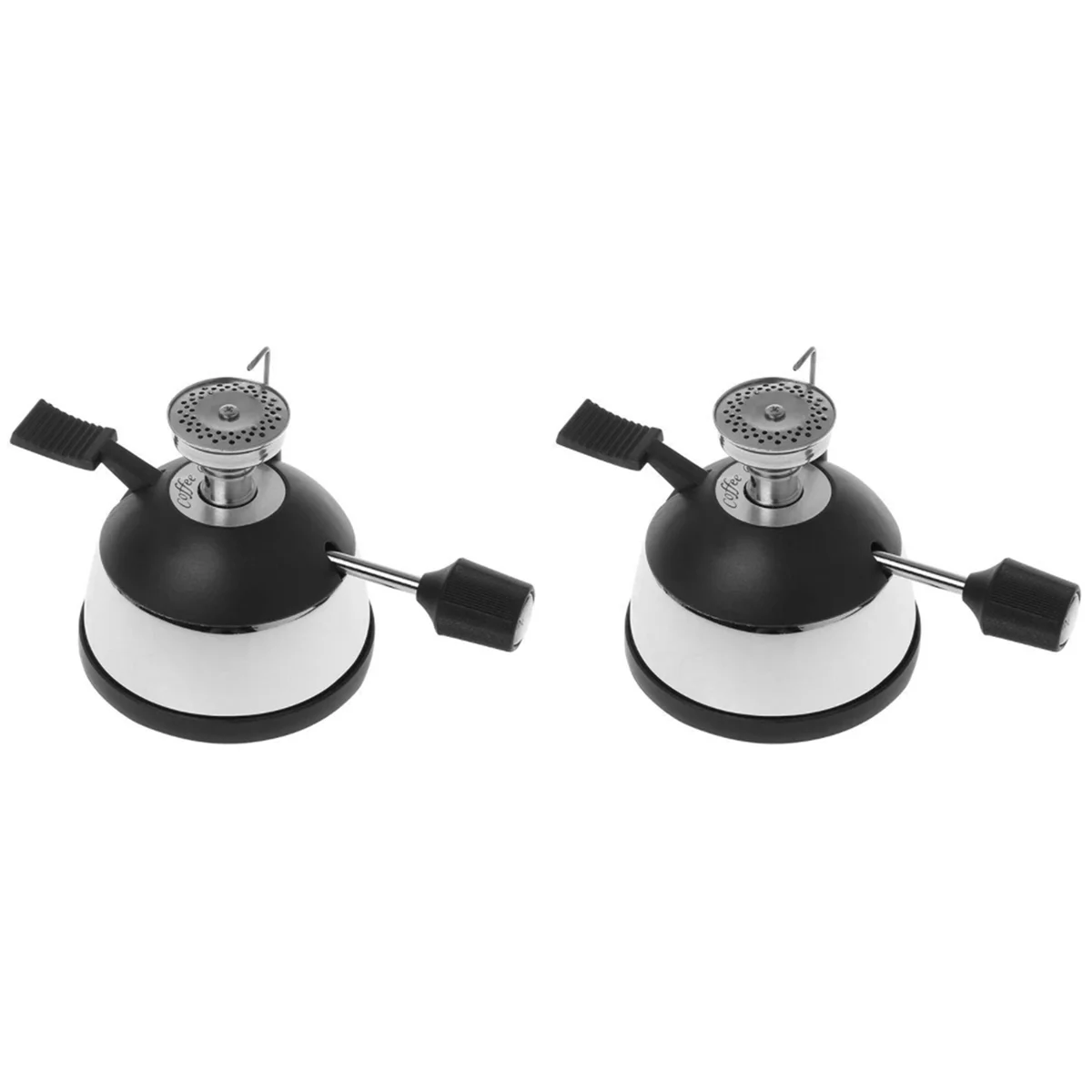 

2X Mini Gas Burner HT-5015M Mini Tabletop Gas Butane Burner Heater Siphon Pot Coffee Stove Siphon Pot