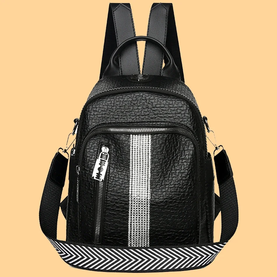 3 in 1 Backpack Women Shoulderl Bags for Teenage Girls Vintage Leather Backpack Mochila Mujer Travel Back Pack Sac A Dos Femme
3 in 1 Backpack Women Shoulderl Bags for Teenage Girls Vintage Leather Backpack Mochila Mujer Travel Back Pack Sac A Dos Femme