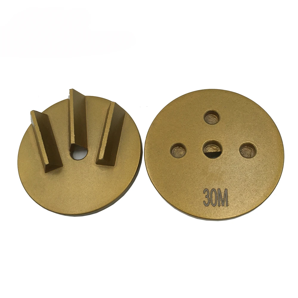 Perfect Floor Polishing with Three Triangle Segmented Diamond Floor Pads 4 Inch Metal Bond Concrete Flooring Edge Grinding 9PC
Perfect Floor Polishing with Three Triangle Segmented Diamond Floor Pads 4 Inch Metal Bond Concrete Flooring Edge Grinding 9PC