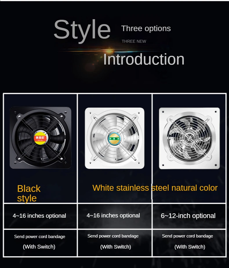 Generic 6''7''8'' Electric BlowerFan Extractor Exhaust Fan Jumia Nigeria