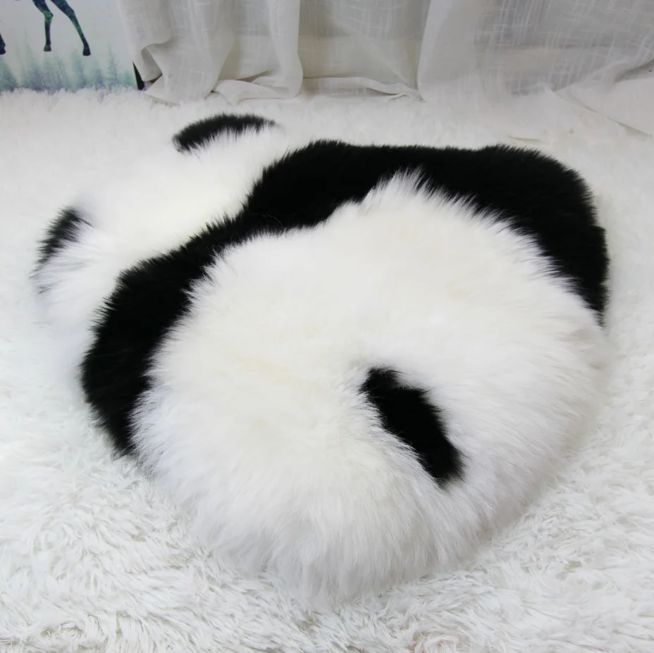 Cute Panda Wool Plush Cushion Carpet Handmade Bedroom Living Room Sofa Entrance Door Mat Home Decoration Chair Cushion Small Rug
Cute Panda Wool Plush Cushion Carpet Handmade Bedroom Living Room Sofa Entrance Door Mat Home Decoration Chair Cushion Small Rug