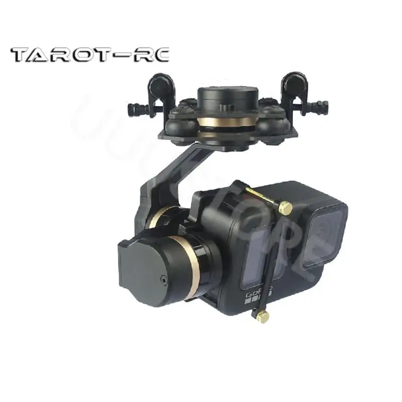 

Tarot TL3T06 Hero9 3 Axis Metal Brushless Gimbal PTZ Stabilizer TL3T06 for FPV System Action Sport Camera RC Drone UAV