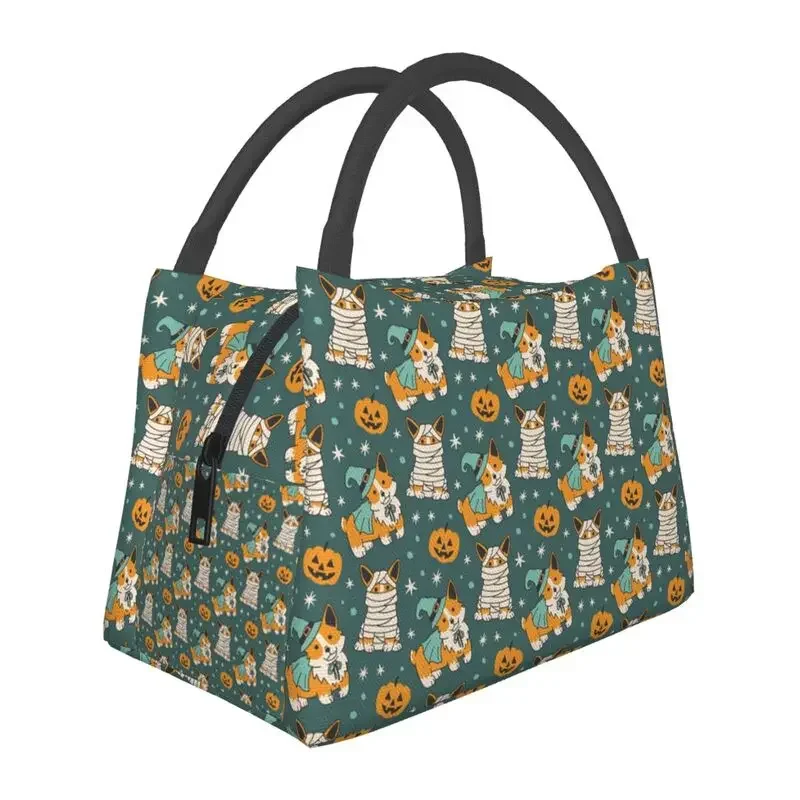 Halloween Corgi Dog Thermal Insulated Lunch Bag Women Kawaii Puppy Lunch Container for Outdoor Picnic Storage Meal Food Box
Halloween Corgi Dog Thermal Insulated Lunch Bag Women Kawaii Puppy Lunch Container for Outdoor Picnic Storage Meal Food Box
