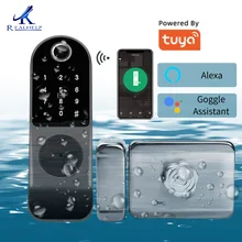 Tuya Google Alexa Control Home Waterproof Smart Fingerprint Door Lock Outdoor Keyless Wiring Free Biometric Electronic Lock Set
Tuya Google Alexa Control Home Waterproof Smart Fingerprint Door Lock Outdoor Keyless Wiring Free Biometric Electronic Lock Set