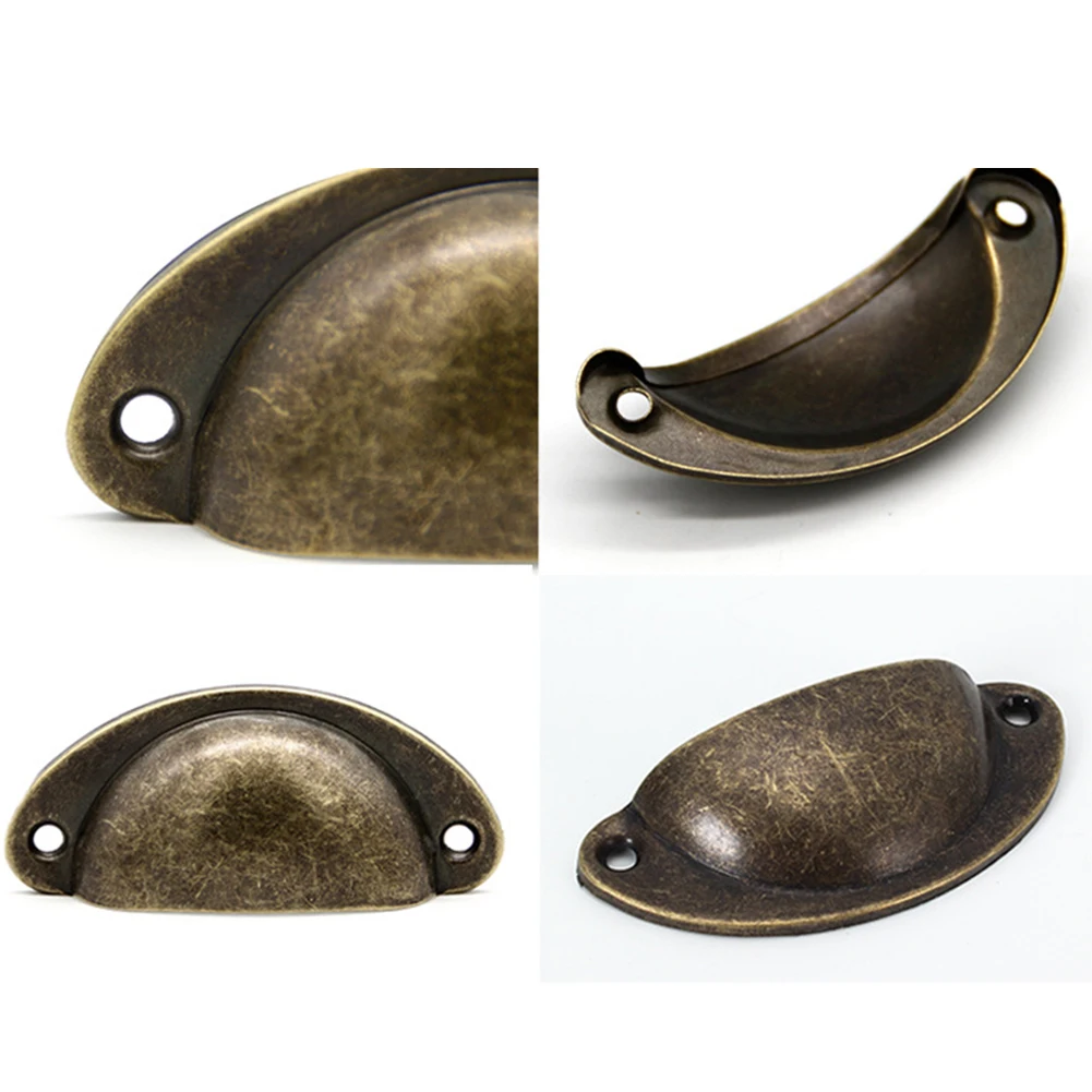 High Quality Durable Practical Drawer Handle Furniture Knobs Furniture Hardware Latch Knob Retro Shell Handle 6Pcs
High Quality Durable Practical Drawer Handle Furniture Knobs Furniture Hardware Latch Knob Retro Shell Handle 6Pcs