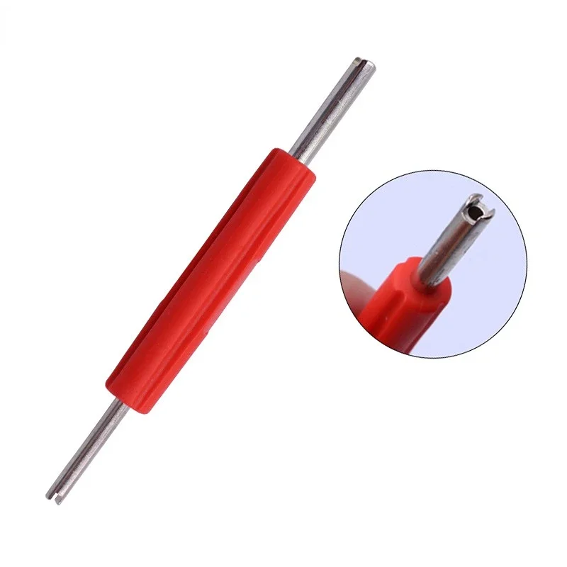 Tire Valve Core Removal Tool 2 Ways Stem Core Remover Key Tool A/c and Tire Repair Tool Valve Core Screwdriver for Car Truck 
Tire Valve Core Removal Tool 2 Ways Stem Core Remover Key Tool A/c and Tire Repair Tool Valve Core Screwdriver for Car Truck