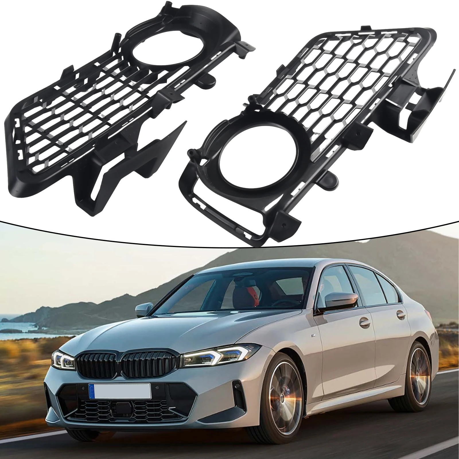 Автомобильные фары, противотуманные решетки, 1 пара для BMW 3 серии F30, передний бампер из АБС-пластика, автомобильные фары для BMW 3 серии F30
Автомобильные фары, противотуманные решетки, 1 пара для BMW 3 серии F30, передний бампер из АБС-пластика, автомобильные фары для BMW 3 серии F30