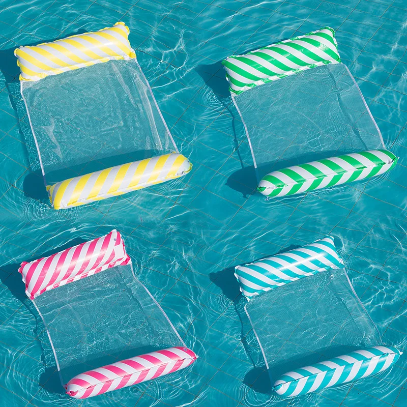 Foldable Floating Water Hammock Float Lounger Inflatable Pool mat Floating Bed Chair Swimming air mattress Pool accessories
Foldable Floating Water Hammock Float Lounger Inflatable Pool mat Floating Bed Chair Swimming air mattress Pool accessories