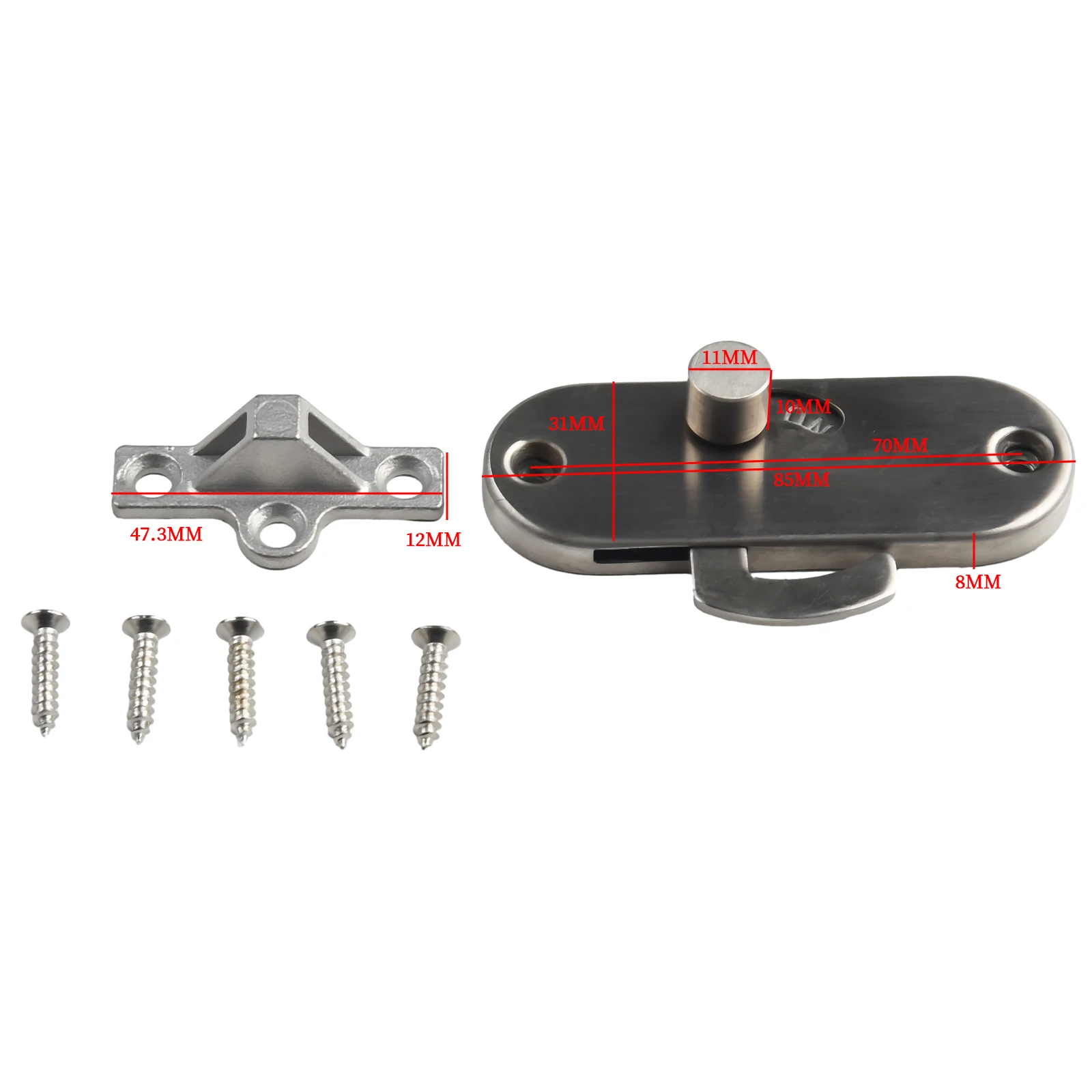 Lock Buckle Lock Corrosion Resistant Delicate Drawers Furniture 90 Degree A-type Latches Brushed Easy To Install
Lock Buckle Lock Corrosion Resistant Delicate Drawers Furniture 90 Degree A-type Latches Brushed Easy To Install