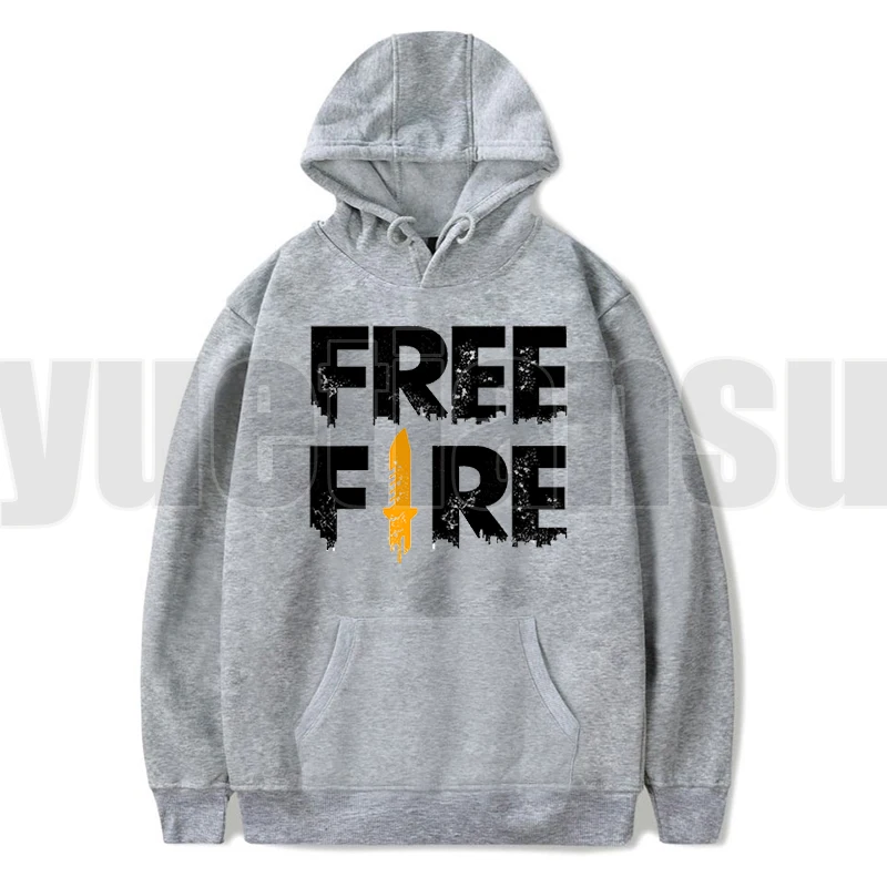 

Hot Anime Free Fire Garena Hoodie Fashion Japanese Streetwear Men Boys Sweatshirts Female Oversized Cartoon Sports Lounge Wear