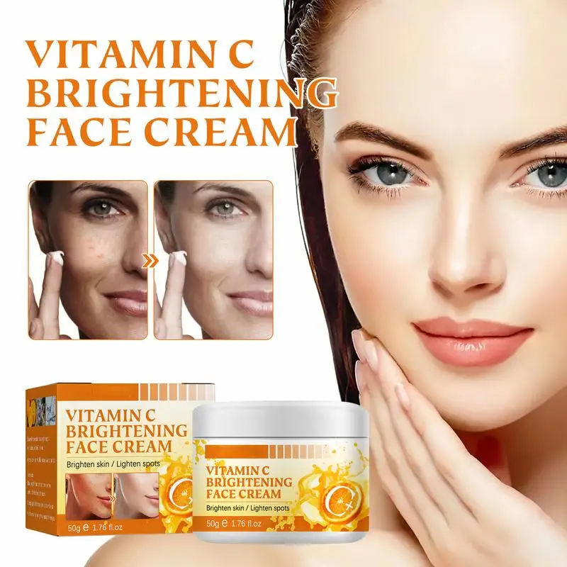 Vitamin C face cream moisturizes the face, desalinates acne marks and spots, and brightens, moisturizes and repairs the skin
Vitamin C face cream moisturizes the face, desalinates acne marks and spots, and brightens, moisturizes and repairs the skin
