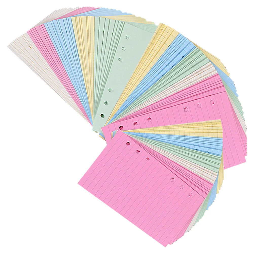 

3 Books Loose Leaf Replacement Page Filler Paper The Notebook Refill Notebooks Planner Inserts Detachable Notepad Refills